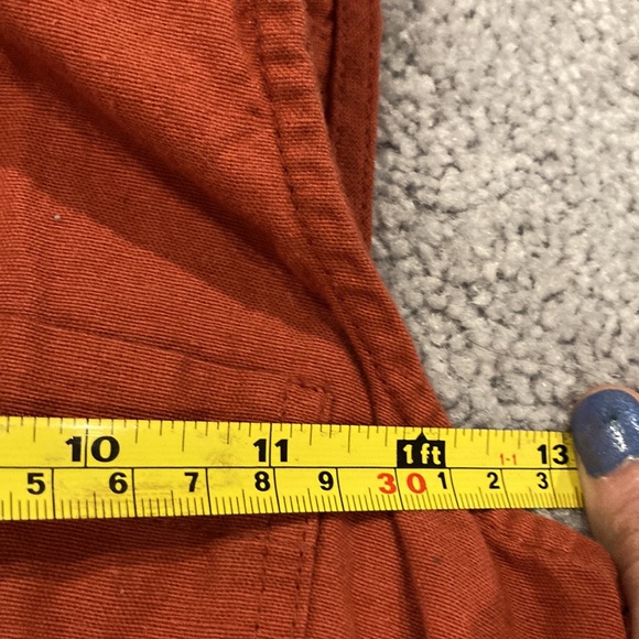 Charlotte Russe Burnt Orange Zip Up Jumper/Romper Size Small - Picture 16 of 16